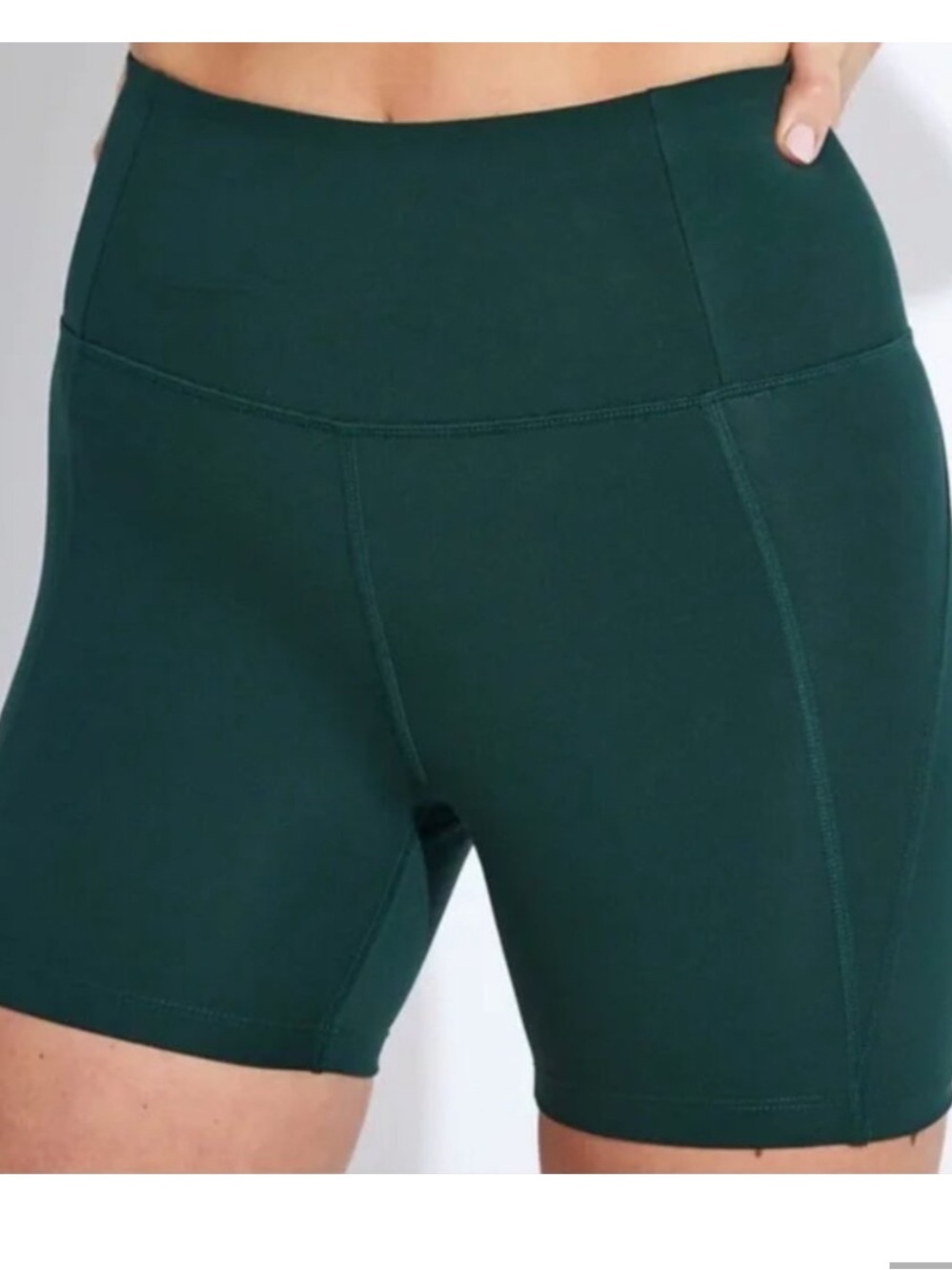Girlfriend Collective High Rise Run Compressive Shorts, Medium